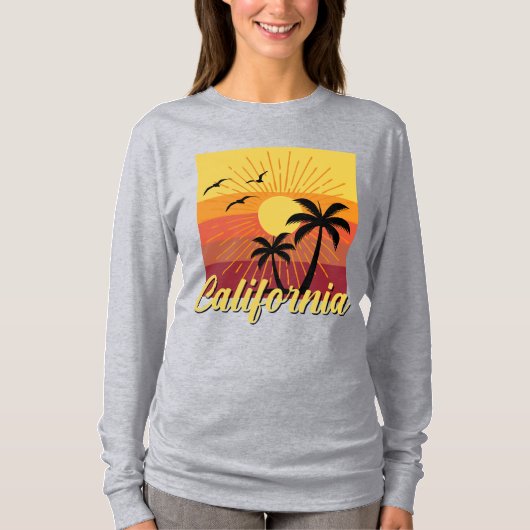 California Design - Basic Long Sleeve T - Shirt (Vorderseite)