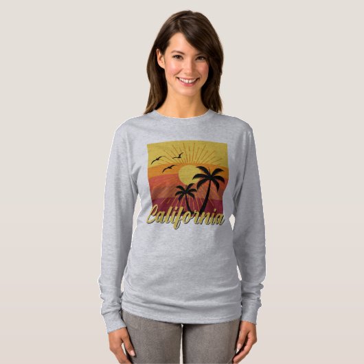 California Design - Basic Long Sleeve T - Shirt (Vorne ganz)