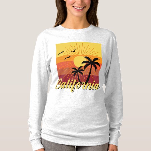 California Design - Basic Long Sleeve T - Shirt (Vorderseite)