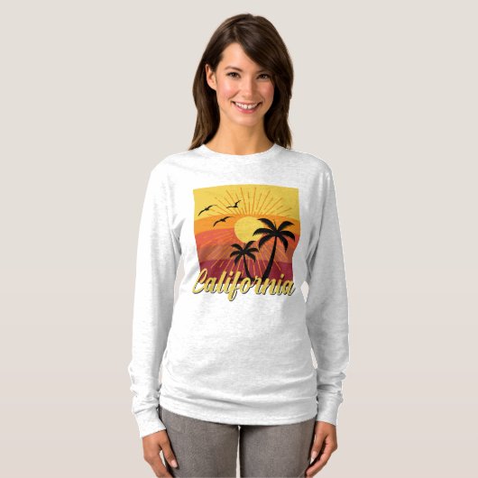 California Design - Basic Long Sleeve T - Shirt (Vorne ganz)
