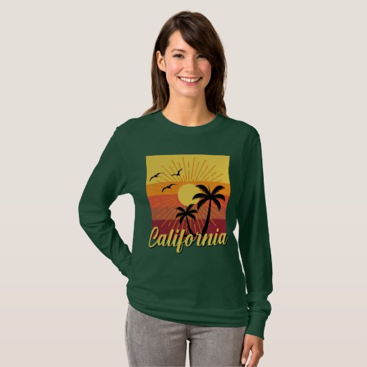 California Design - Basic Long Sleeve T - Shirt (Vorne ganz)
