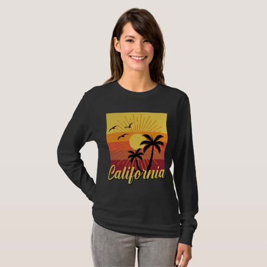 California Design - Basic Long Sleeve T - Shirt (Vorne ganz)