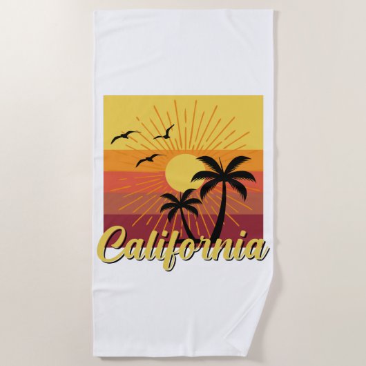 California Design - Strandtuch (Vorderseite)