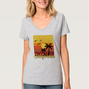 California Design - Women's Basic V-Neck T - Shirt
