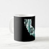 California Disc Golf Vater Disk Frisbees Golfen Ca Kaffeetasse (Vorderseite Links)