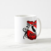 California Diver Kaffeetasse (VorderseiteRechts)