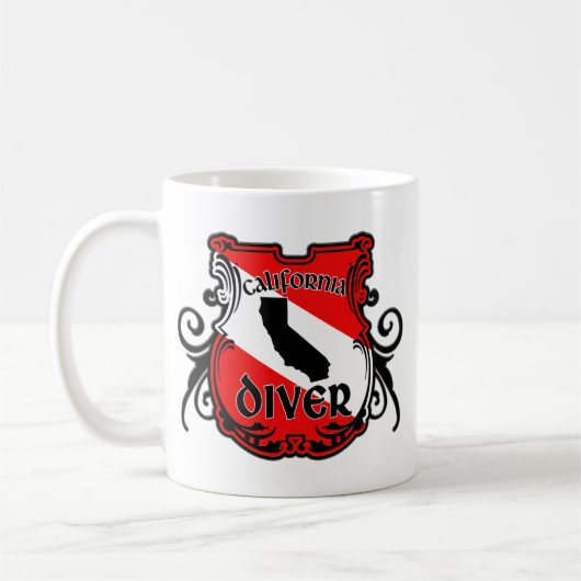 California Diver Kaffeetasse (Links)