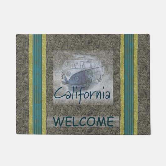 California Doormat Fußmatte (Vorderseite)
