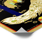 California Dream Brand Orange Crate Fruit Label 19 Poster (Ecke)