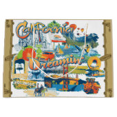 California Dream Große Geschenktüte (Vorderseite)