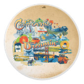 California Dream Keramikknauf (Vorderseite)