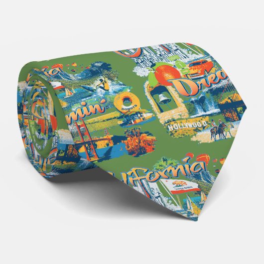 California Dream Krawatte (Gerollt)