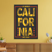 California Dream Kunst Leinwanddruck (Insitu (Wohnzimmer))