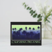 California Dream Postcard Postkarte (Stehend Vorderseite)