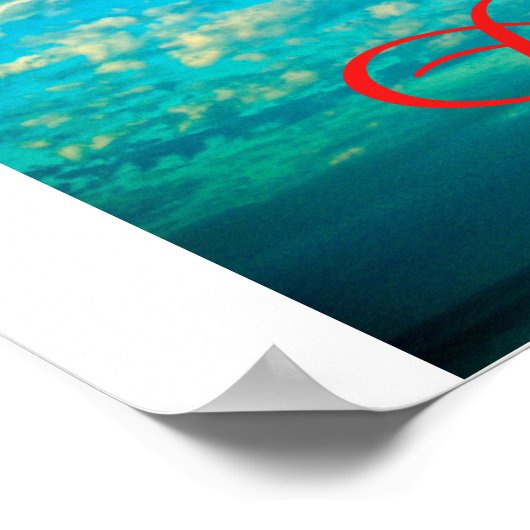 California Dream Poster (Ecke)