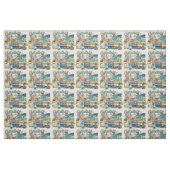 California Dream Stoff (Fat Quarter (45,7 x 55,9 cm))