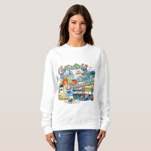 California Dream Sweatshirt (Vorne ganz)