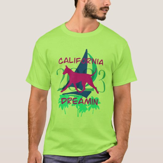 California Dreamin 2023 AHTCA National Shirts (Vorderseite)