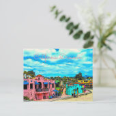 California Dreamin Capitola Coast Postkarte (Stehend Vorderseite)