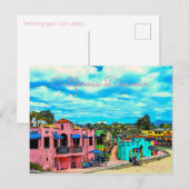 California Dreamin Capitola Coast Postkarte (Vorne/Hinten)