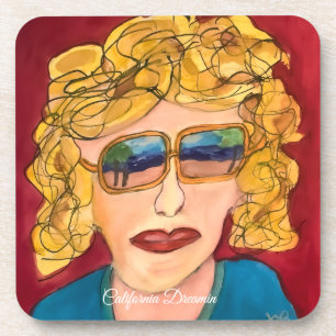 California Dreamin Getränkeuntersetzer