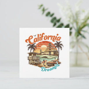 California Dreamin" - Küstenbrücke, Strand