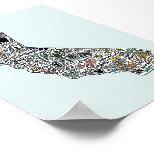 California Dreamin Poster (Ecke)