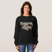 California Dreamin' Retro Sunset Venice Beach Summ Sweatshirt (Vorne ganz)
