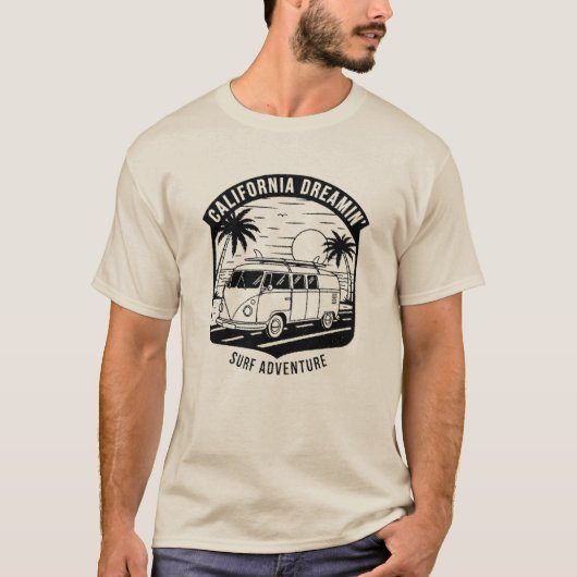 California Dreamin' Surf Adventure T-Shirt (Vorderseite)