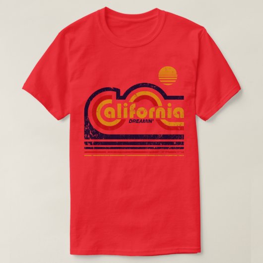 California Dreamin T-Shirt (Design vorne)