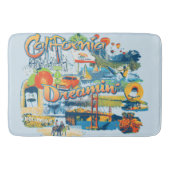 California Dreaming Badematte (Vorderseite)