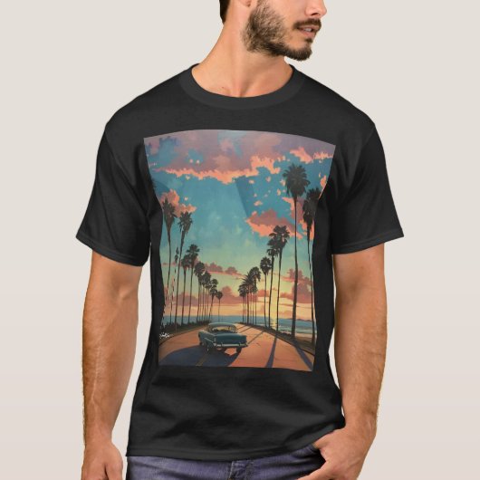 California Dreaming Basic T-Shirt (Vorderseite)