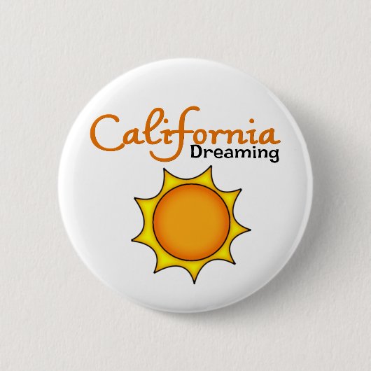 California Dreaming Button (Vorderseite)