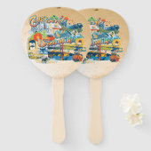 California Dreaming Fächer (Vorne und Hinten)