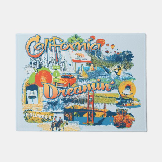 California Dreaming Fußmatte (Vorderseite)