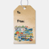 California Dreaming Geschenkanhänger (Vorderseite)