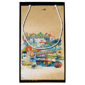 California Dreaming Kleine Geschenktüte (Rückseite)