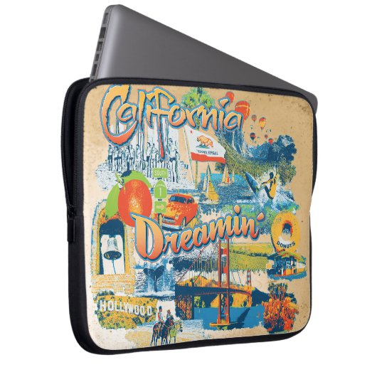 California Dreaming Laptopschutzhülle (Vorne Rechts)