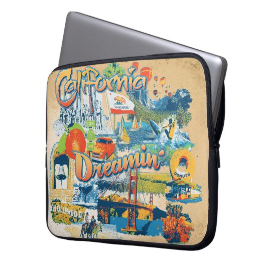 California Dreaming Laptopschutzhülle (Vorderseite Links)