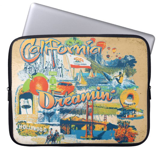 California Dreaming Laptopschutzhülle (Vorderseite)