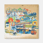 California Dreaming Magnet (Vorne)