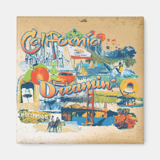 California Dreaming Magnet (Vorne)