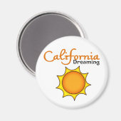 California Dreaming Magnet (Vorderseite/Rückseite)
