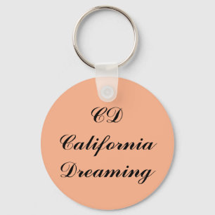 California Dreaming Monogram Schlüsselanhänger