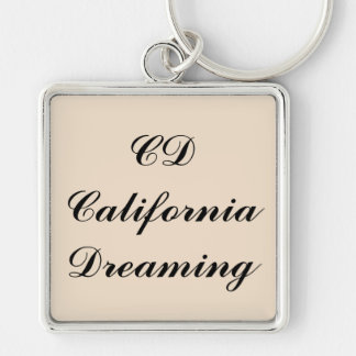California Dreaming Monogram Schlüsselanhänger