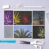California Dreaming Palm Tree Decoupage Foto Seidenpapier (Handwerk)