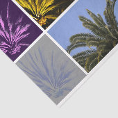 California Dreaming Palm Tree Decoupage Foto Seidenpapier (Ausschnitt)