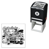 California Dreaming Permastempel (Beispiel)