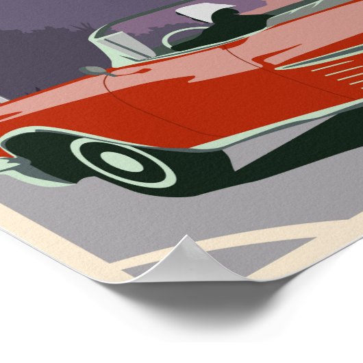 California Dreaming Poster (Ecke)