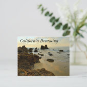California Dreaming Postkarte (Stehend Vorderseite)